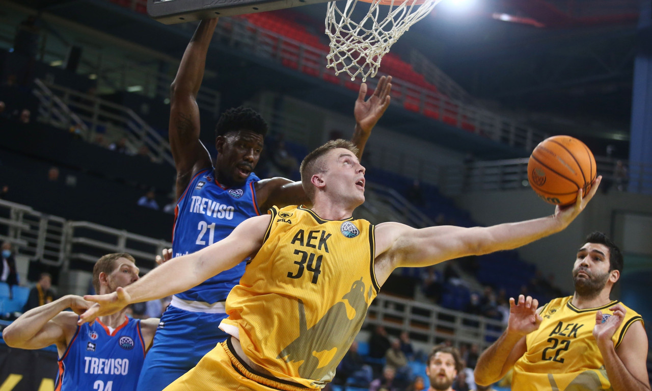 ΑΕΚ-Τρεβίζο 77-92: Πλήρωσε την κακή άμυνα (photos+video)