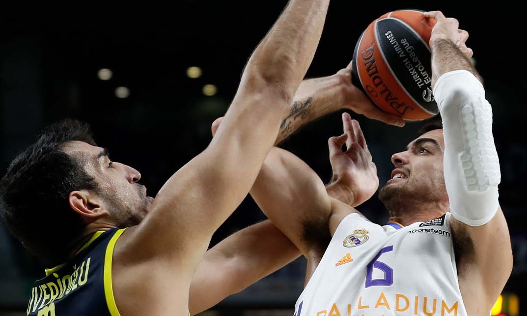 Ρεάλ Μαδρίτης-Φενέρμπαχτσε, 70-69: Διατήρησε το αήττητο στην έδρα της η ομάδα του Λάσο