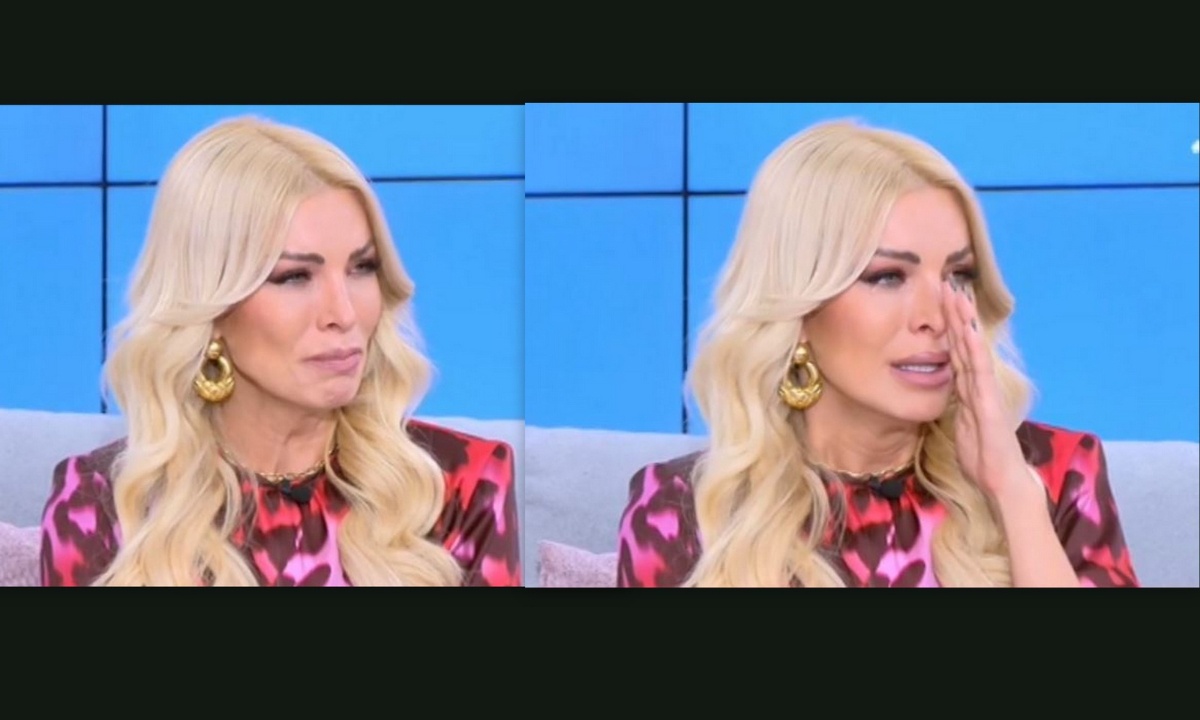 Πλάνταξε στο κλάμα η Κατερίνα Καινούργιου – Τι συνέβη στην παρουσιάστρια (video)
