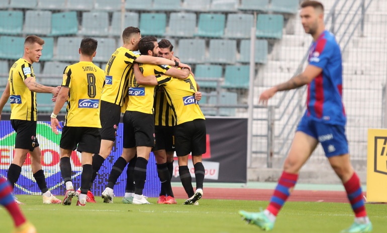 Βόλος-ΑΕΚ 1-3: Έτσι πήρε το «διπλό» - Ο σοκαριστικός τραυματισμός του Λιβάι (photos+video)