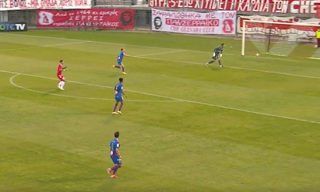 Κύπελλο Ελλάδας: Αδιανόητο αυτογκόλ στο Πανσερραϊκός-Βόλος (video)