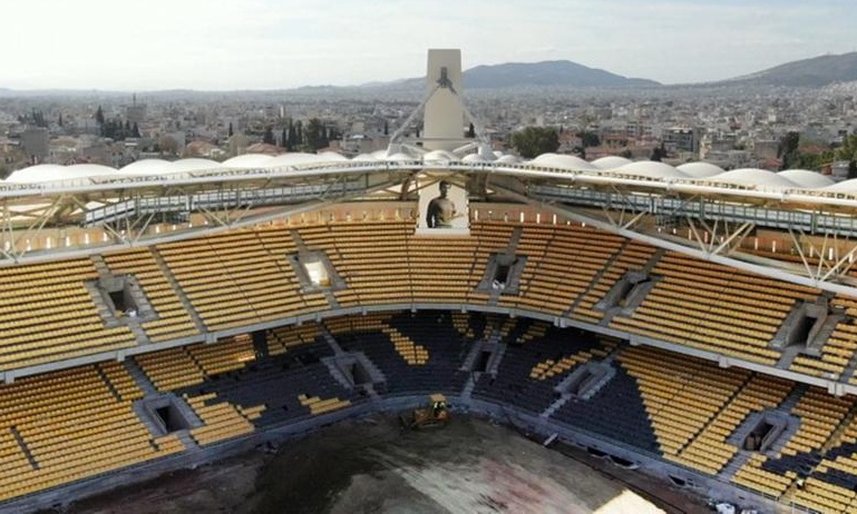 AEK: Σχηματίστηκε ο δικέφαλος στο νέο γήπεδο - «Εδώ επιστρέφει η ιστορία μας…»