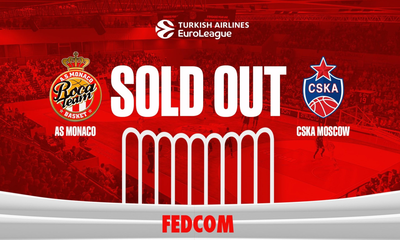 Moνακό-ΤΣΣΚΑ: Νέο sold-out από τους Μονεγάσκους (photo)