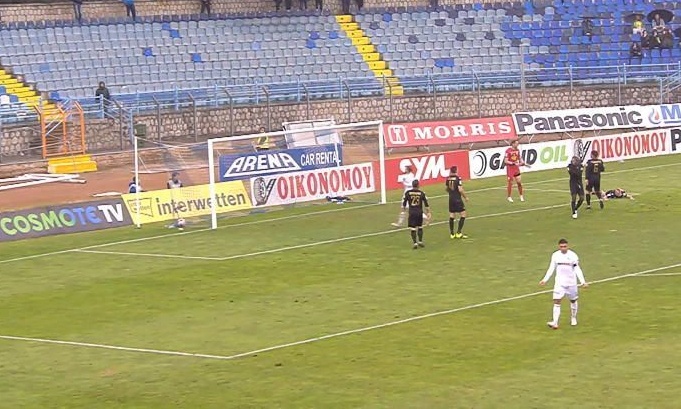 Λαμία-Ατρόμητος: Σκόραρε και δεν πανηγύρισε ο Βασιλαντωνόπουλος (video)