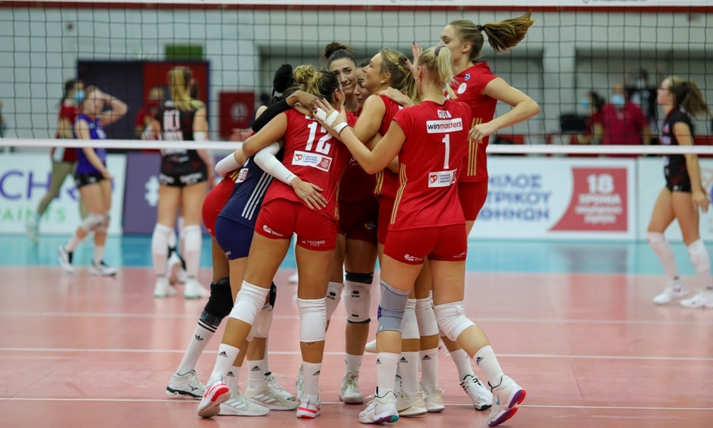 CEV Champions League: Για τη νίκη-πρόκριση στους Ομίλους τα κορίτσια του Ολυμπιακού