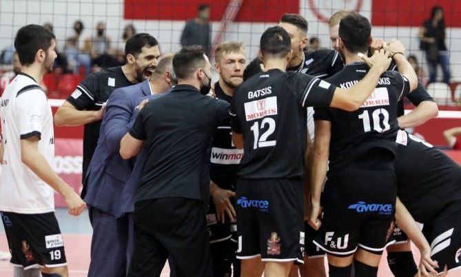 ΠΑΟΚ: Επιβλητική νίκη και με το ένα πόδι στην επόμενη φάση του CEV Challenge Cup