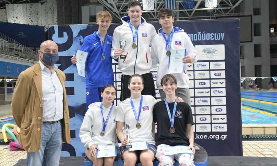 Καταδύσεις: Αυθίνος και Γεωργοπούλου της Αργούς πρωταθλητές στην πρεμιέρα (photos)