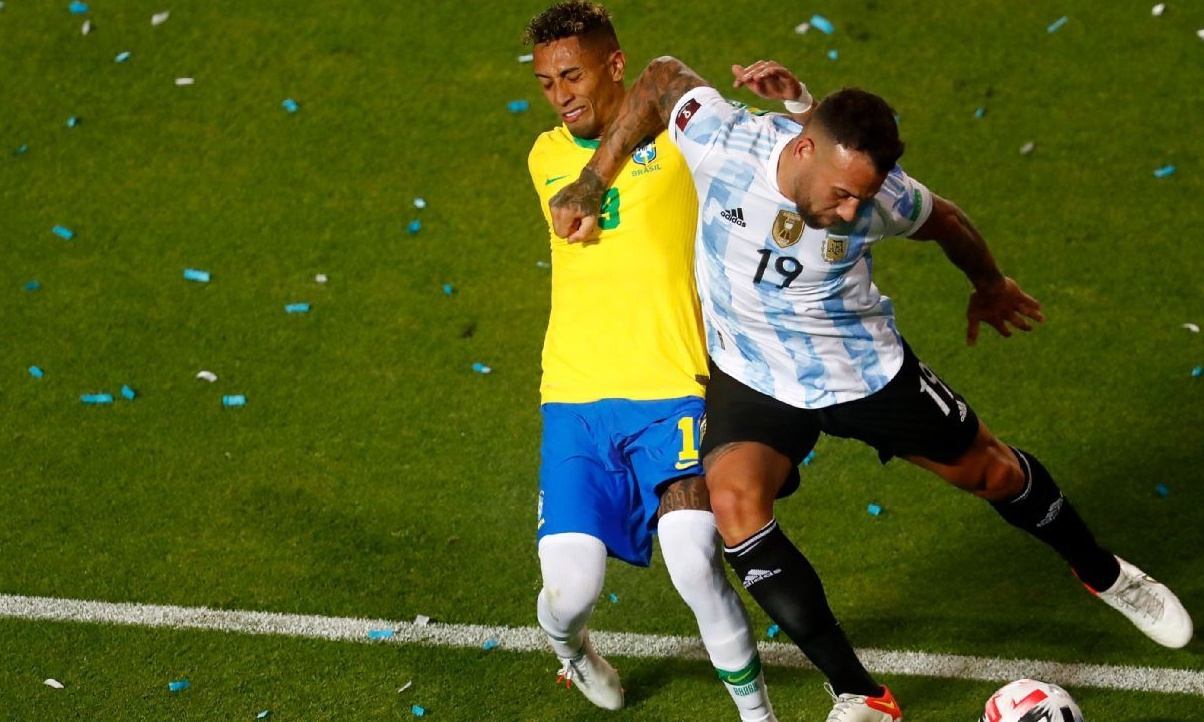 Αργεντινή-Βραζιλία: Τιμωρία των διαιτητών που δεν είδαν την αγκωνιά του Οταμέντι (video+photos)