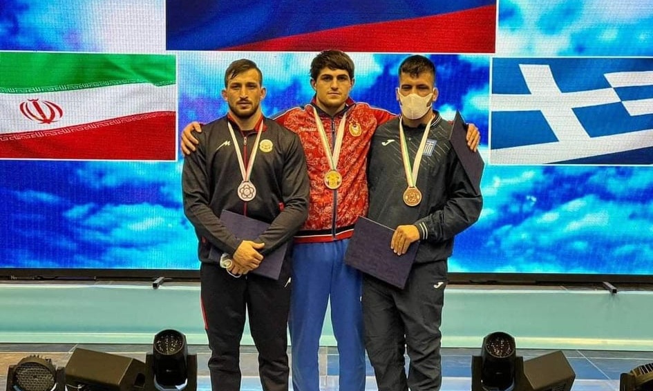 «Χάλκινος» στο Παγκόσμιο Στρατιωτικό Πρωτάθλημα Πάλης ο Πρεβολαράκης