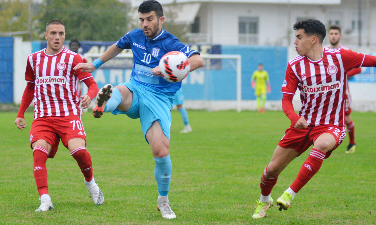 Απόλλων Λάρισας – Ολυμπιακός Β΄ 2-2: Γλίτωσε την «σφαλιάρα» στο 90+5΄