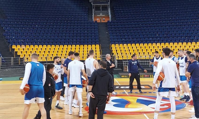 Εθνική Ανδρών: Με Μανωλόπουλο και Κασελάκη στην προπόνηση