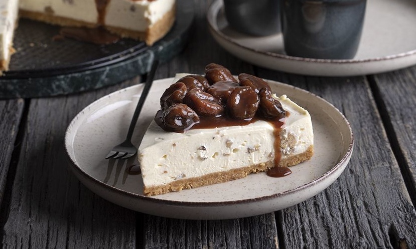 Άκης Πετρετζίκης: Cheesecake κάστανο