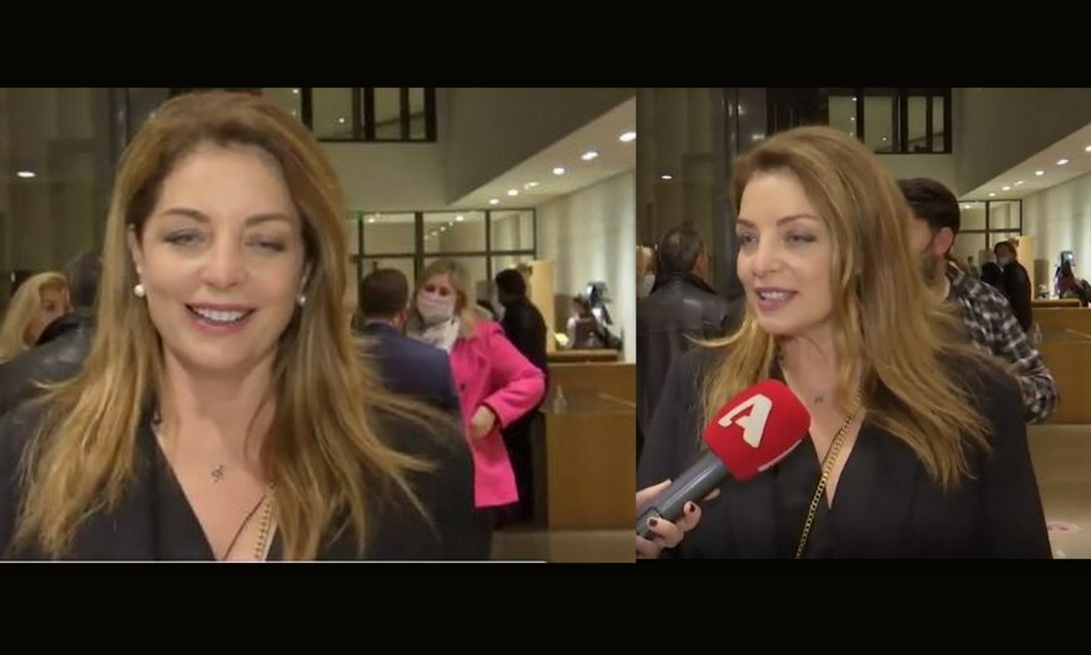 Άντζελα Γκερέκου: Η πρώτη της έξοδος τέσσερις μήνες μετά τον θάνατο του Τόλη (Video & Photos)