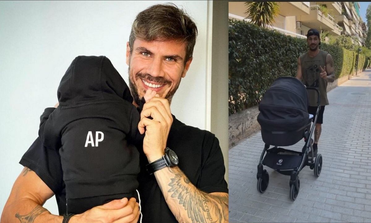 Άκης Πετρετζίκης: Βίντεο από την οικογενειακή βόλτα του – Δείτε τον πέντε μηνών γιο του, Αχιλλέα!