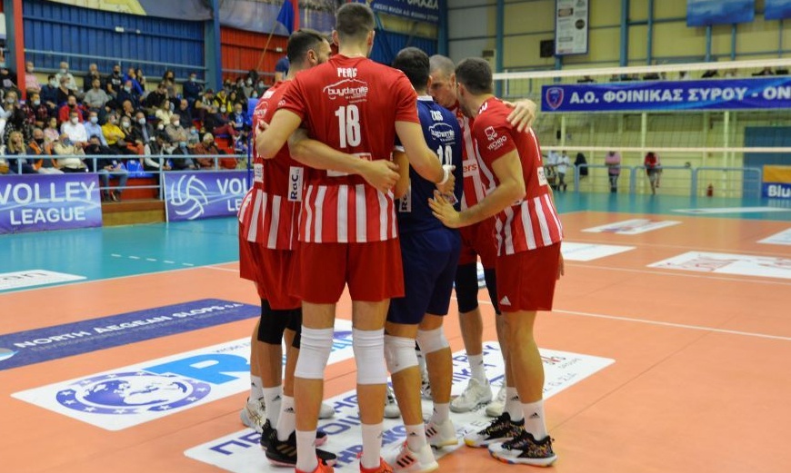 Δυσκόλεψε η πρόκριση για Ολυμπιακό και Φοίνικα Σύρου