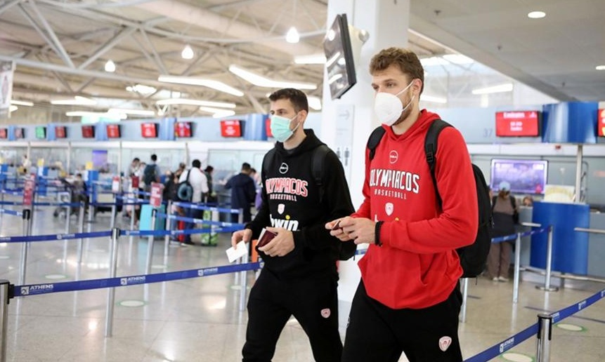 Ολυμπιακός: Με 13 παίκτες στο Καζάν