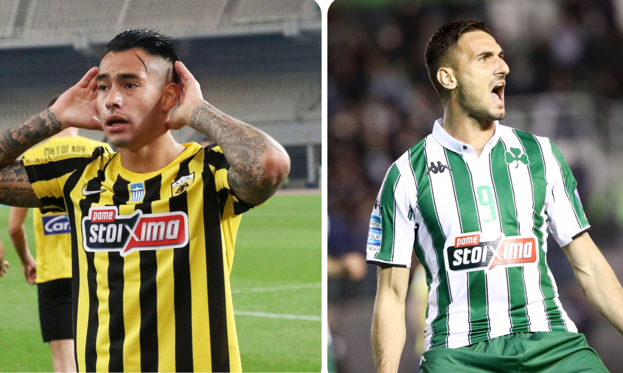 ΑΕΚ-Παναθηναϊκός: Αφηνιάζουν στο ντέρμπι Αραούχο και Μακέντα (video+photos)