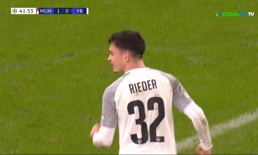 Champions League: Γκάφα του Φαν ντε Μπεκ, γκολάρα ο Ρίντερ και 1-1 στο Ολντ Τράφορντ (video)