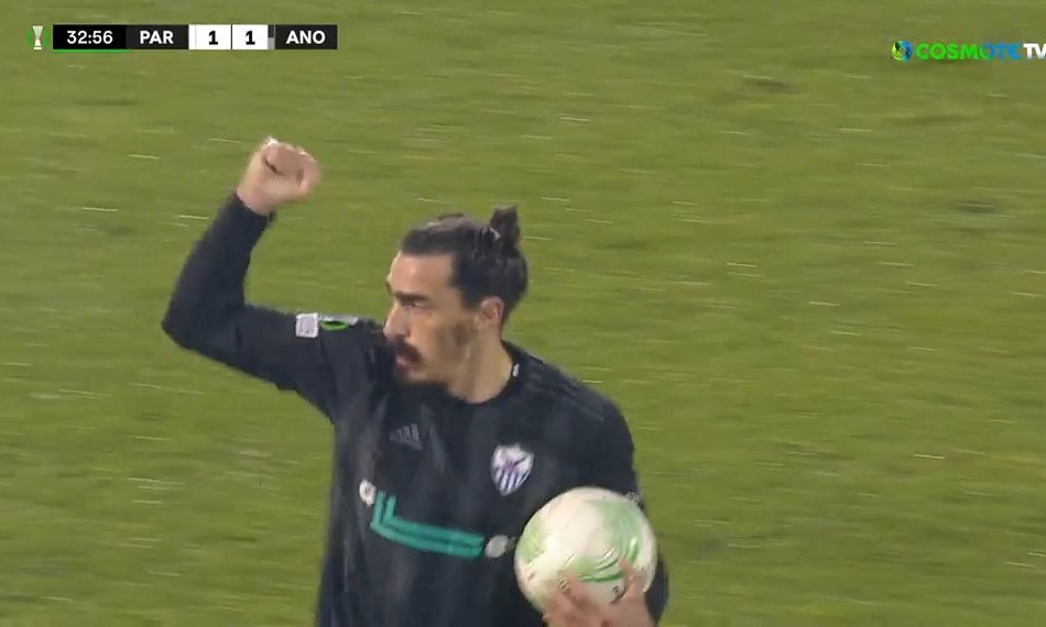Conference League: Απίθανη γκάφα του Πόποβιτς, 1-1 ο Χριστοδουλόπουλος για την Ανόρθωση (vid)