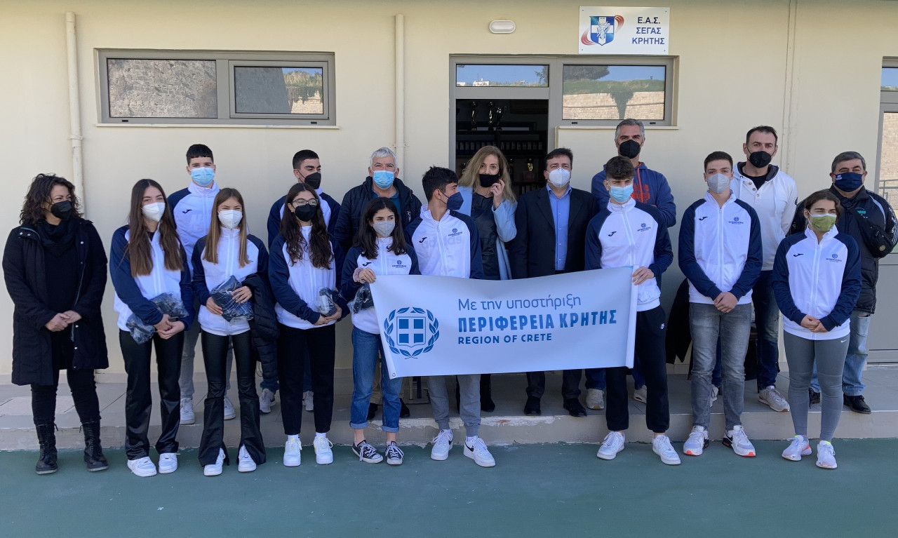 ΣΕΓΑΣ: Η Περιφέρεια Κρήτης για άλλη μια φορά δίπλα στους αθλητές και αθλήτριες