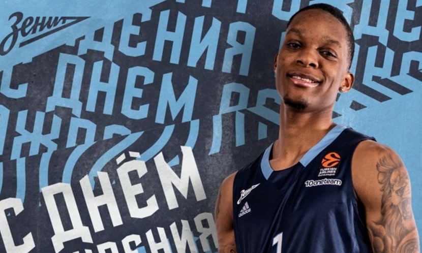 Ζενίτ: Ο Κάρτερ αντικαθιστά τον Γκουντάιτις στη VTB League