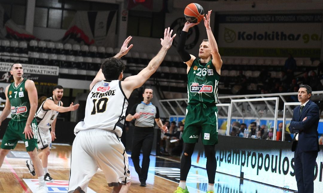 Απόλλων Π. - Παναθηναϊκός ΟΠΑΠ 48-90: Βρίσκει ρυθμό με «καυτό» Νέντοβιτς (video+photos)