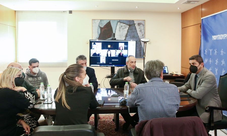 Συνάντηση αντιπροσωπείας του ΣΕΓΑΣ με τον Υφυπουργό Λευτέρη Αυγενάκη