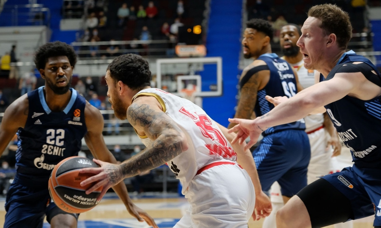 Ζενίτ Αγ. Πετρούπολης-Μονακό 77-86: Με εντυπωσιακό Τζέιμς βλέπει 8αδα!