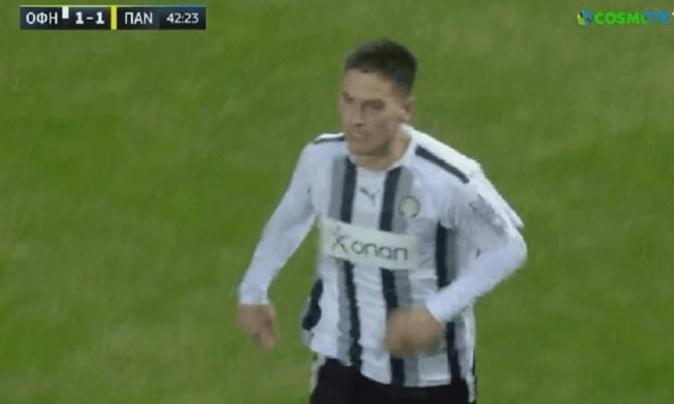 ΟΦΗ-Παναιτωλικός: Ο Νέιρα το 1-1, ξανά προβάδισμα με Κορνέλιους οι φιλοξενούμενοι