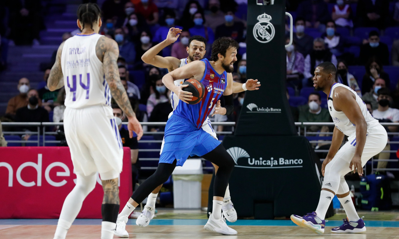 Ρεάλ-Μπαρτσελόνα 75-85: Καταλανικό «πάρτι» στην Μαδρίτη (video)