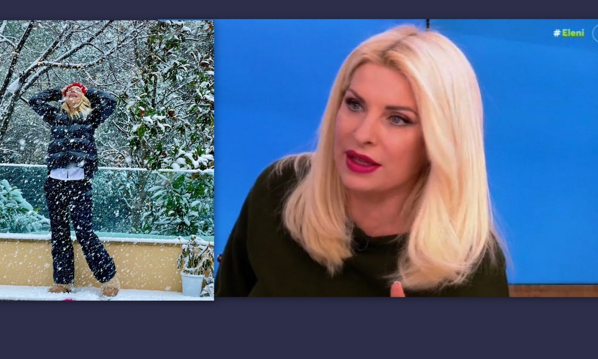 Κακοκαιρία Ελπίδα: Η περιπέτεια της Ελένης Μενεγάκη και η απουσία του Ουγγαρέζου!