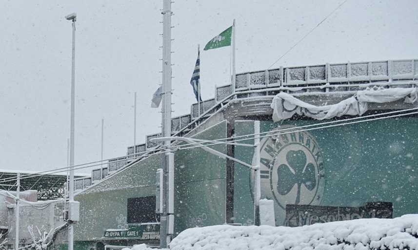 Παναθηναϊκός: Ακυρώθηκε η σημερινή προπόνηση - Ζημιές στο στέγαστρο της Λεωφόρου