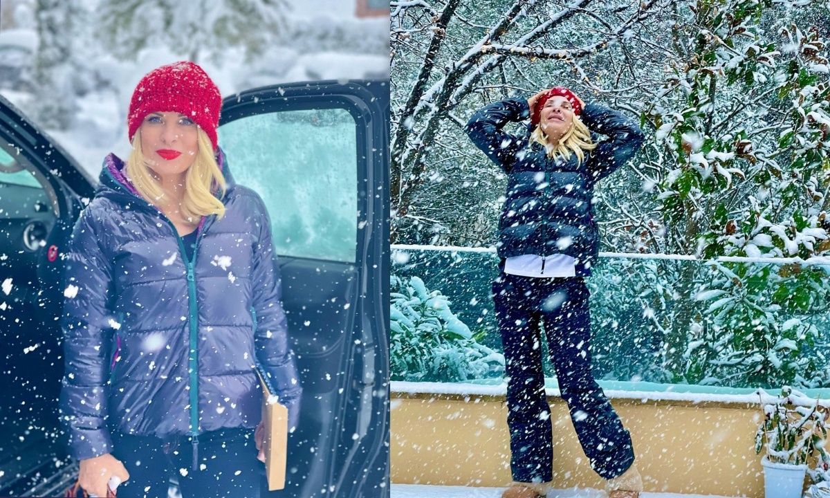 Ελένη Μενεγάκη: Η περιπέτειά της με την κακοκαιρία: «Δεν μπορούσε να το συλλάβει το μυαλό μου»