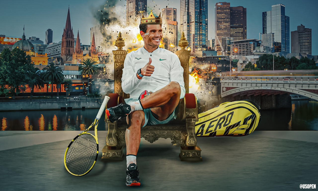 Australian Open: Υπόκλιση στον… Μέγα «Ράφα» από τα 4 Grand Slam και την ATP Tour (photos+videos)