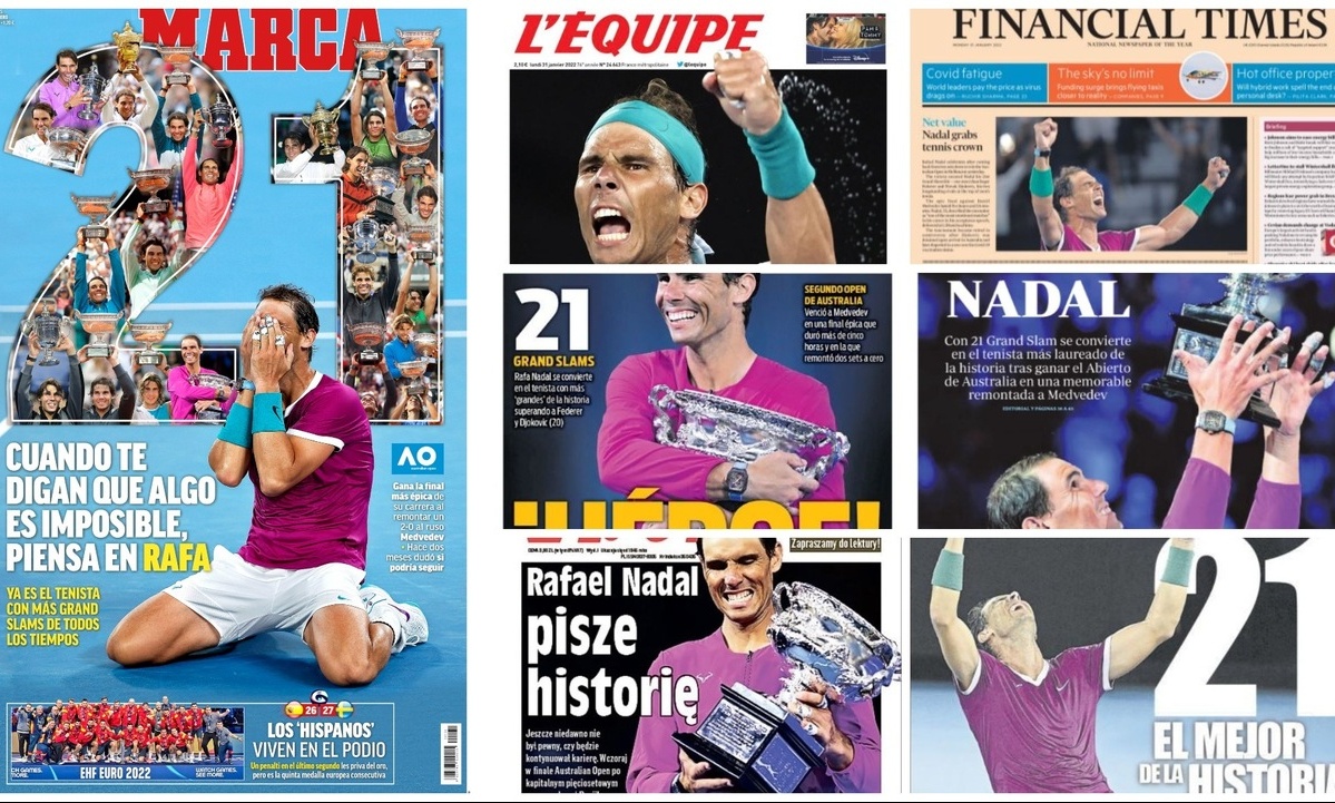 Μάρκεθ, Γκασόλ, Γιουλ, όλη η Ισπανία και ο κόσμος υποκλίνεται στο μεγαλείο του Ράφα (photos+videos)