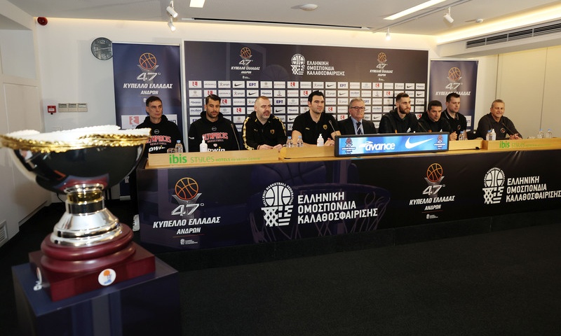 Final Four Κυπέλλου Ελλάδας: Καρέ καρέ όσα συνέβησαν στην συνέντευξη Τύπου (video+photos)