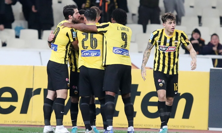 AEK-ΠΑΣ Γιάννινα: Μπήκε αλλαγή και σκόραρε ο Μάνταλος  - Δείτε το γκολ (video)