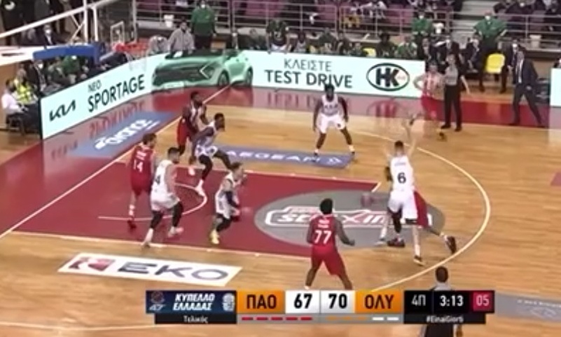 Η φάση που έκρινε οριστικά τον τελικό έγινε μπροστά στα μάτια του Φούφη (video)