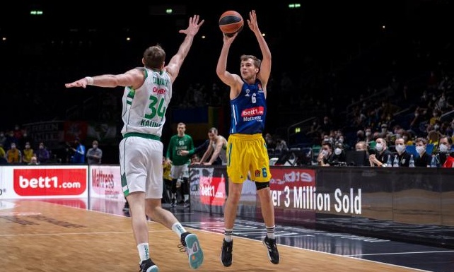 Άλμπα-Ζαλγκίρις 82-74: Έκοψαν τη φόρα των Λιθουανών οι Γερμανοί