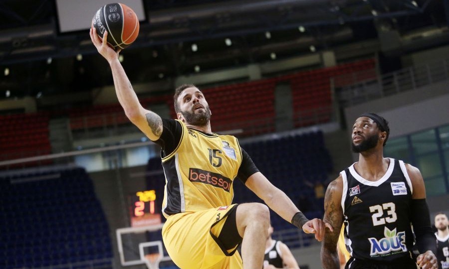 ΑΕΚ-Απόλλων Πάτρας 77-75: Πήρε το «θρίλερ» με τρομερό δίδυμο Χάμερ-Παππά (photos+video)