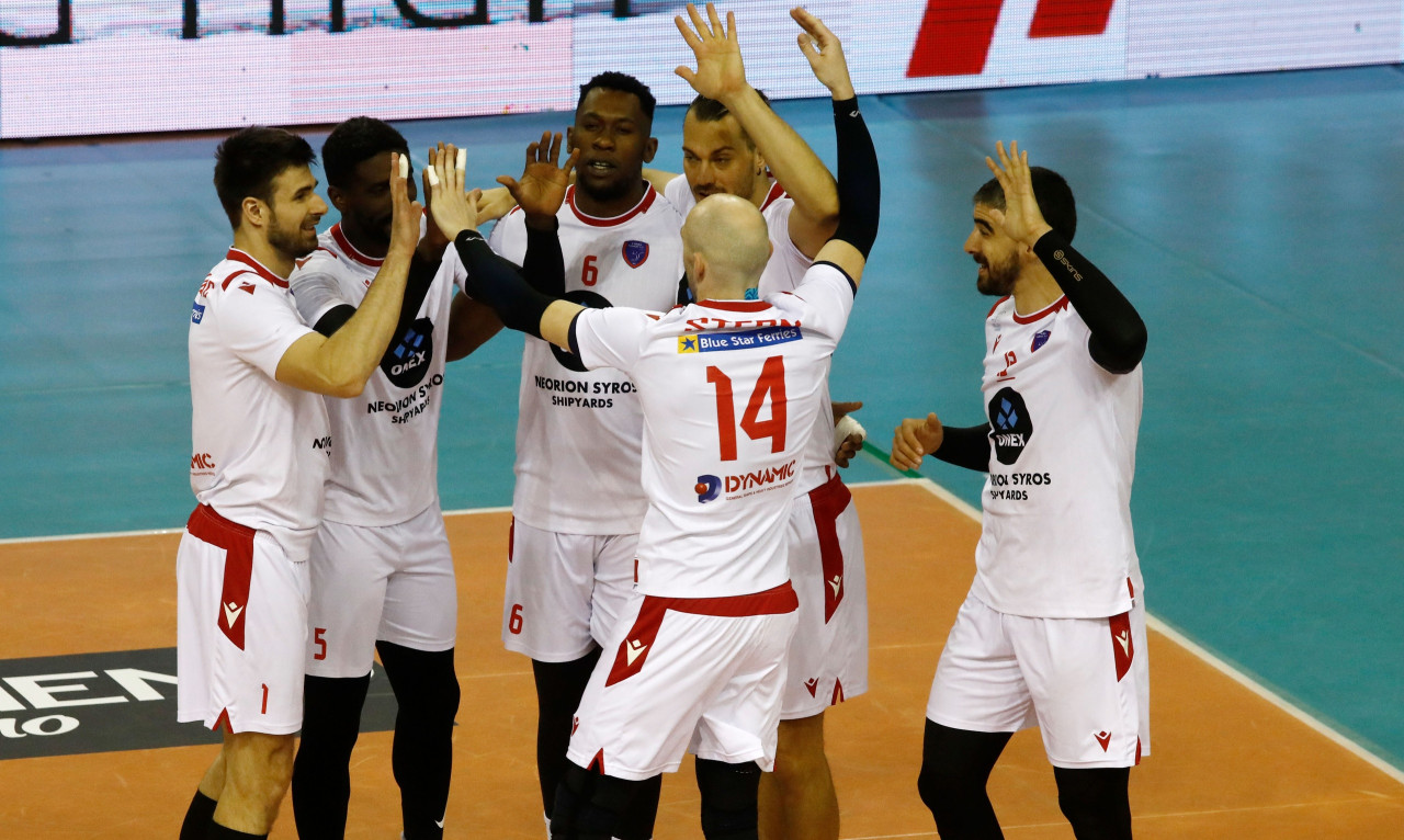 Volley League ανδρών: «Σφαλιάρα» του Φοίνικα Σύρου κόντρα στον ΠΑΟΚ