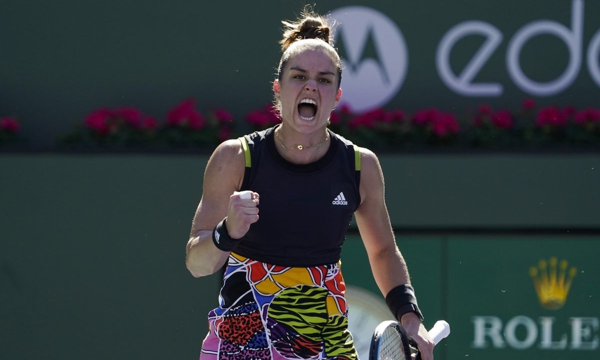 Μαρία Σάκκαρη: Γράφει ιστορία στο Indian Wells - Η ώρα και το κανάλι του τελικού