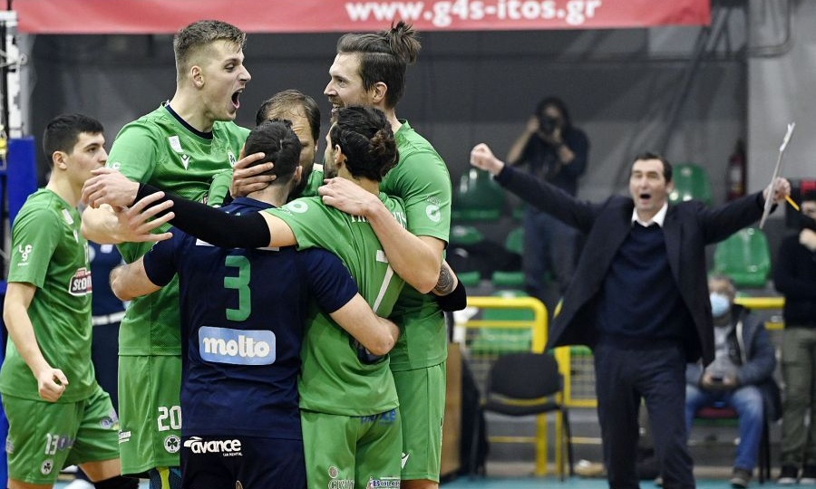 Η βαθμολογία της Volley League μετά τον θρίαμβο του Παναθηναϊκού και το πρόγραμμα μέχρι το φινάλε