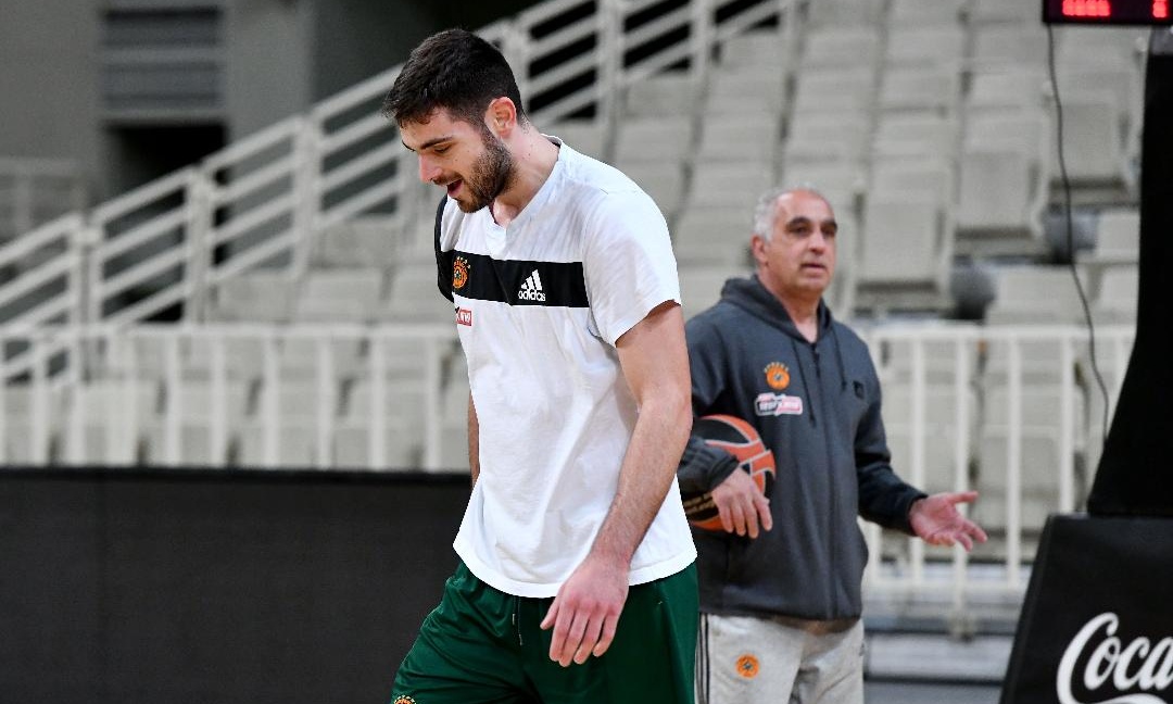 Παναθηναϊκός ΟΠΑΠ: Με Παπαπέτρου η προπόνηση, μπήκε και ο Χαραλαμπίδης στο διπλό (photos)