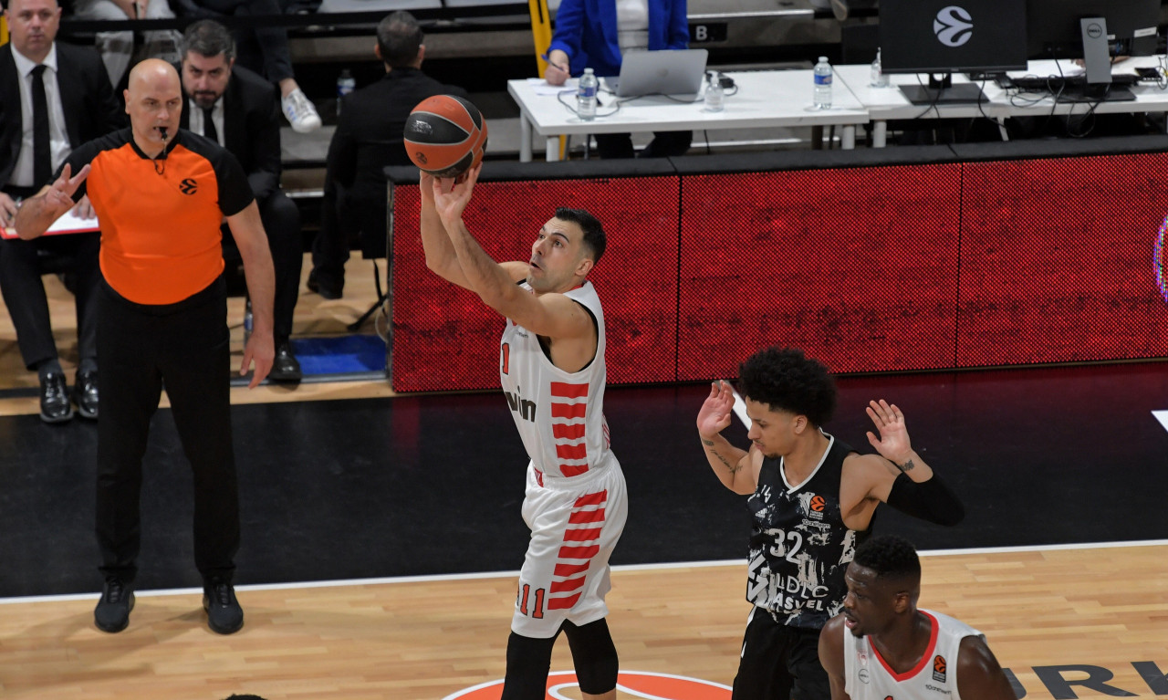 Βιλερμπάν-Ολυμπιακός 80-94: «Άλωσε» το Astroballe και σφράγισε το πλεονέκτημα έδρας (photos)