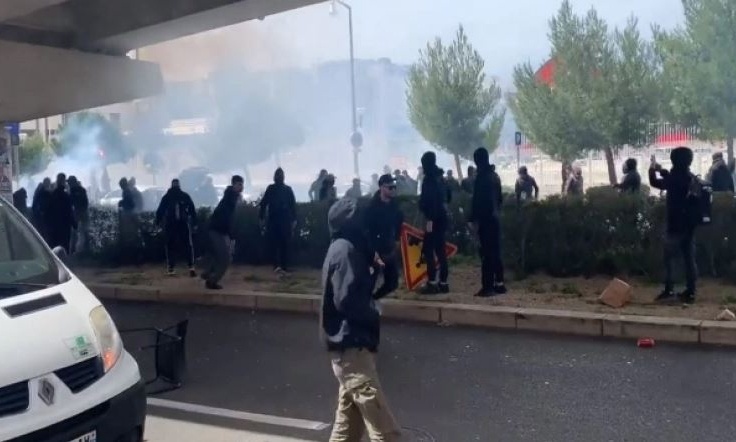 Μαρσέιγ-ΠΑΟΚ: Νέα επεισόδια στη Μασσαλία μεταξύ οπαδών