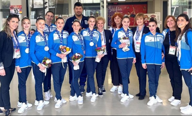 Ρυθμική Γυμναστική: «Ασημένια» η εθνική ανσάμπλ στο Παγκόσμιο Κύπελλο, φιναλίστ στις κορίνες η Λύτρα