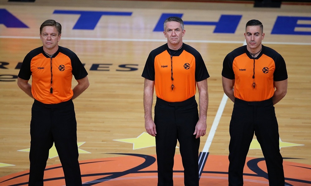 Ευρωλίγκα: Αυτοί «σφυρίζουν» το πρώτο ματς Ολυμπιακός-Μονακό