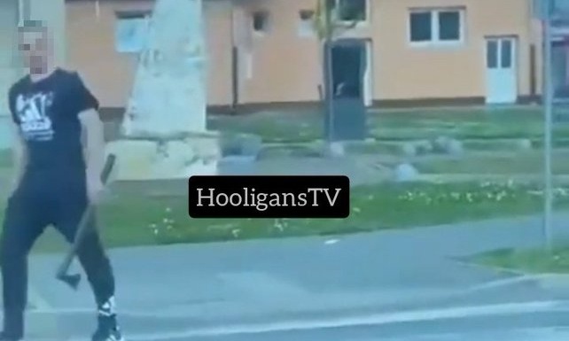 Άγρια επεισόδια μεταξύ οπαδών - Πλακώθηκαν με τσεκούρια και μαχαίρια - ΣΚΛΗΡΕΣ ΕΙΚΟΝΕΣ (pics+vid)