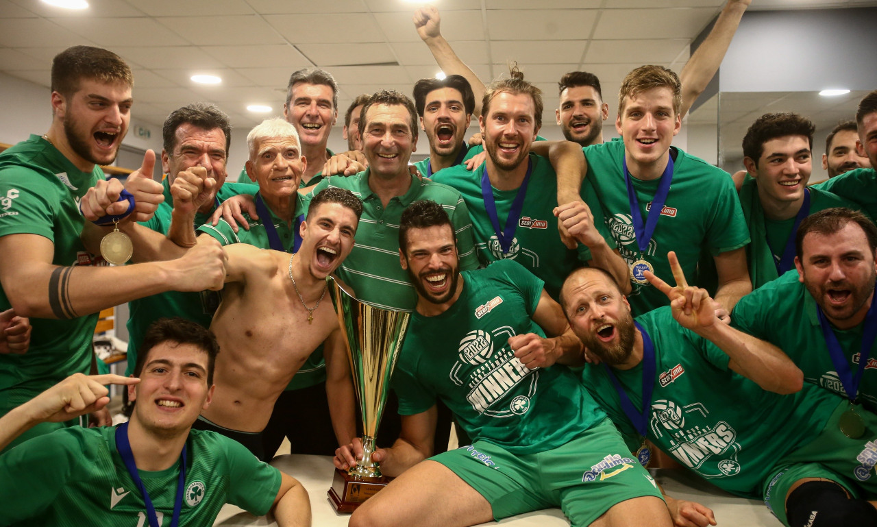 Παναθηναϊκός ΟΠΑΠ: Συγχαρητήρια στο βόλεϊ για το νέο τίτλο